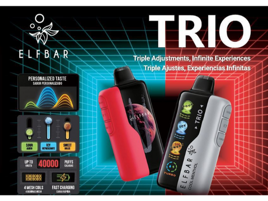 Elfbar Trio 40k - 40 mil puffs