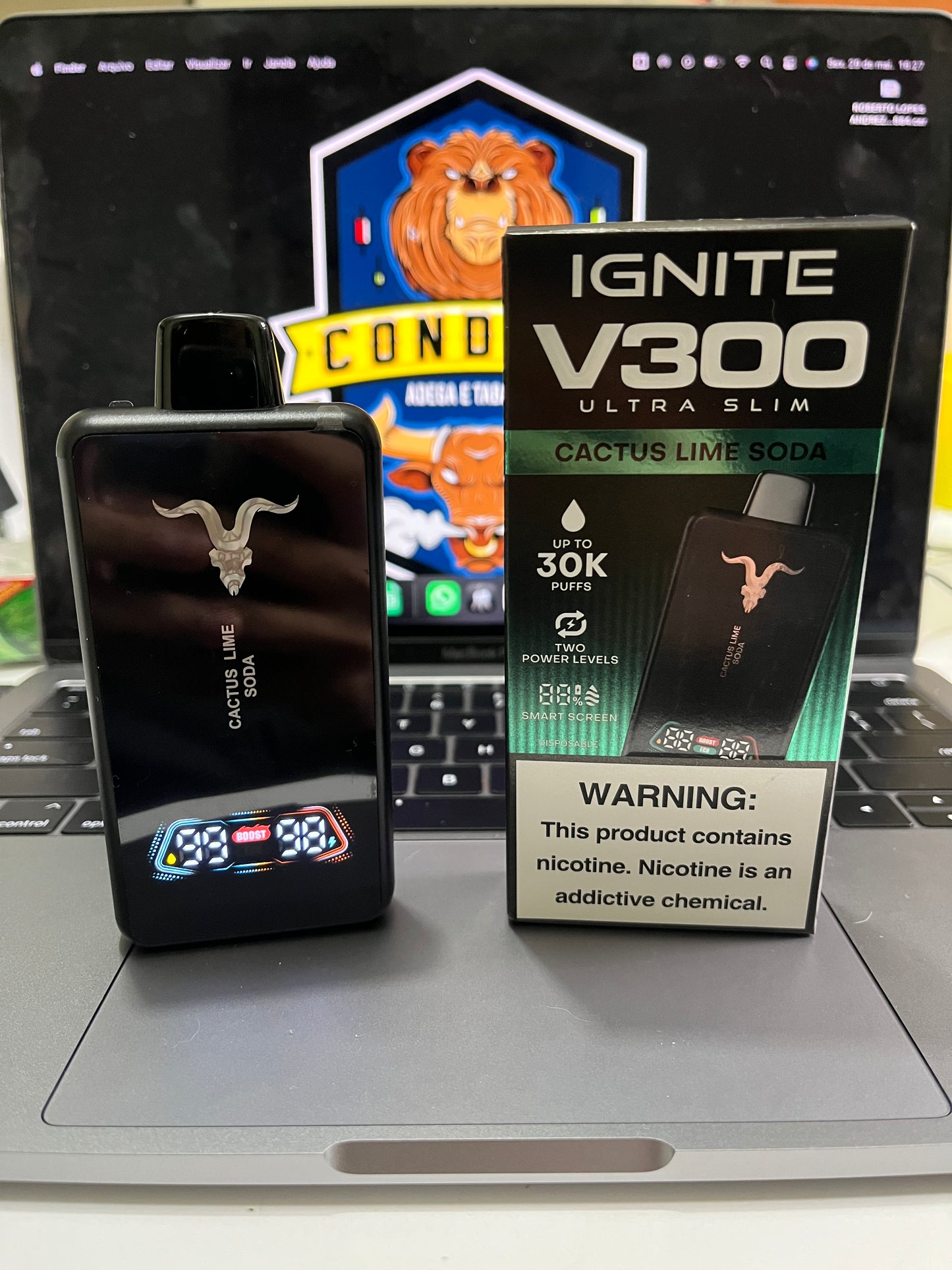 Pods Descartáveis Abertos (Teste de qualidade e para tirar fotos)