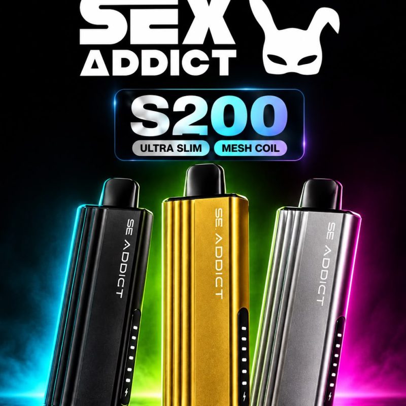 Sex Addict s200 Ultra Slim - 20 mil puffs