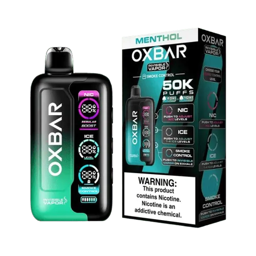 Oxbar Invisible Vapor 50k - 50 mil puffs