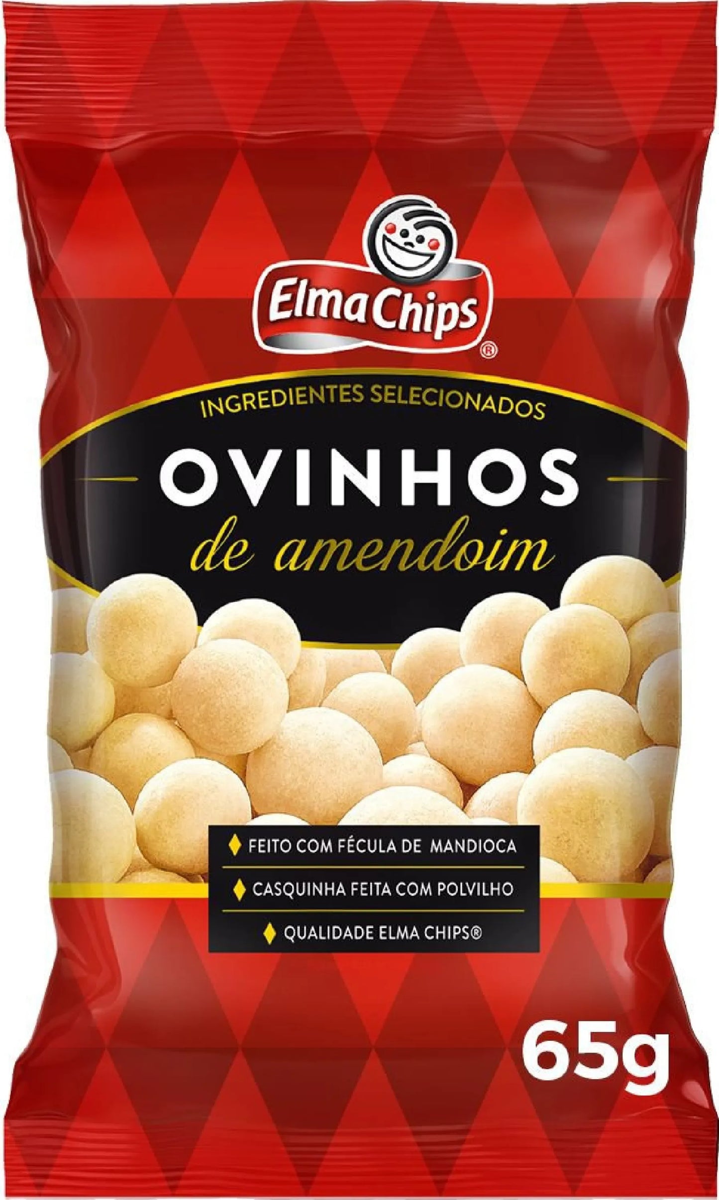 Amendoim Bolinhas Elma Chips 65g