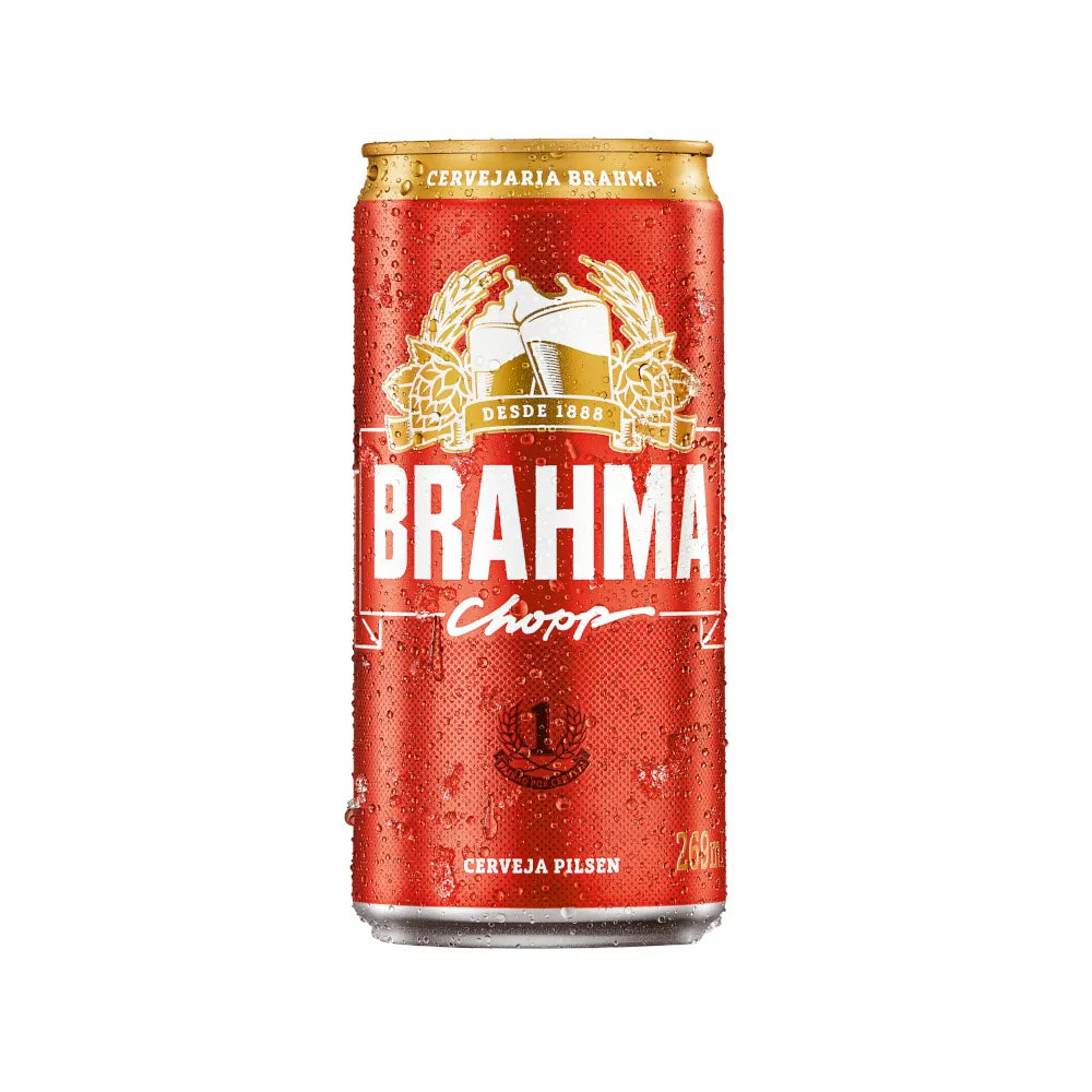 Cerveja Brahma Chopp lata 269ml