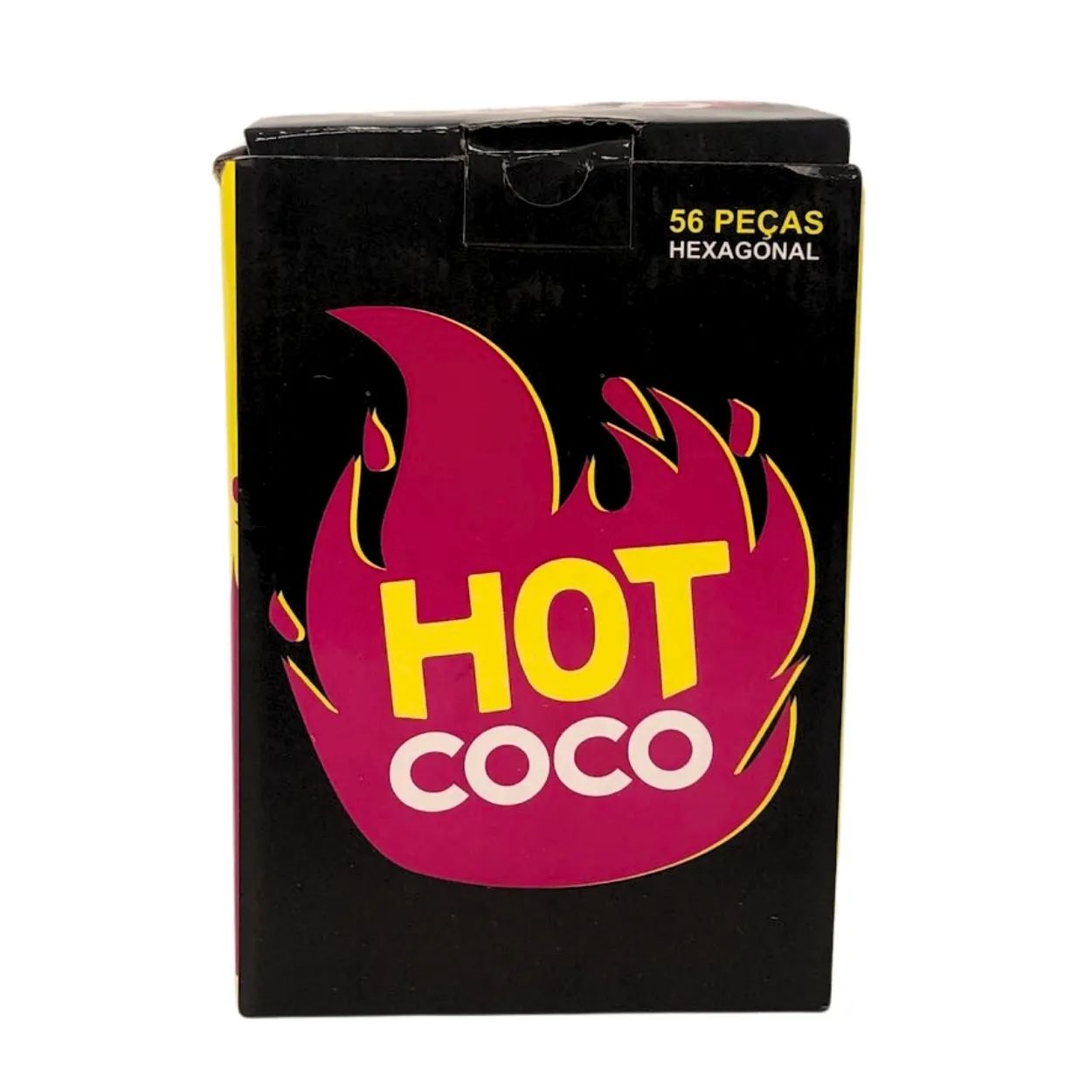 Caixa de Carvão de Coco Hot Coco 1kg (Entrega no mesmo dia!!)