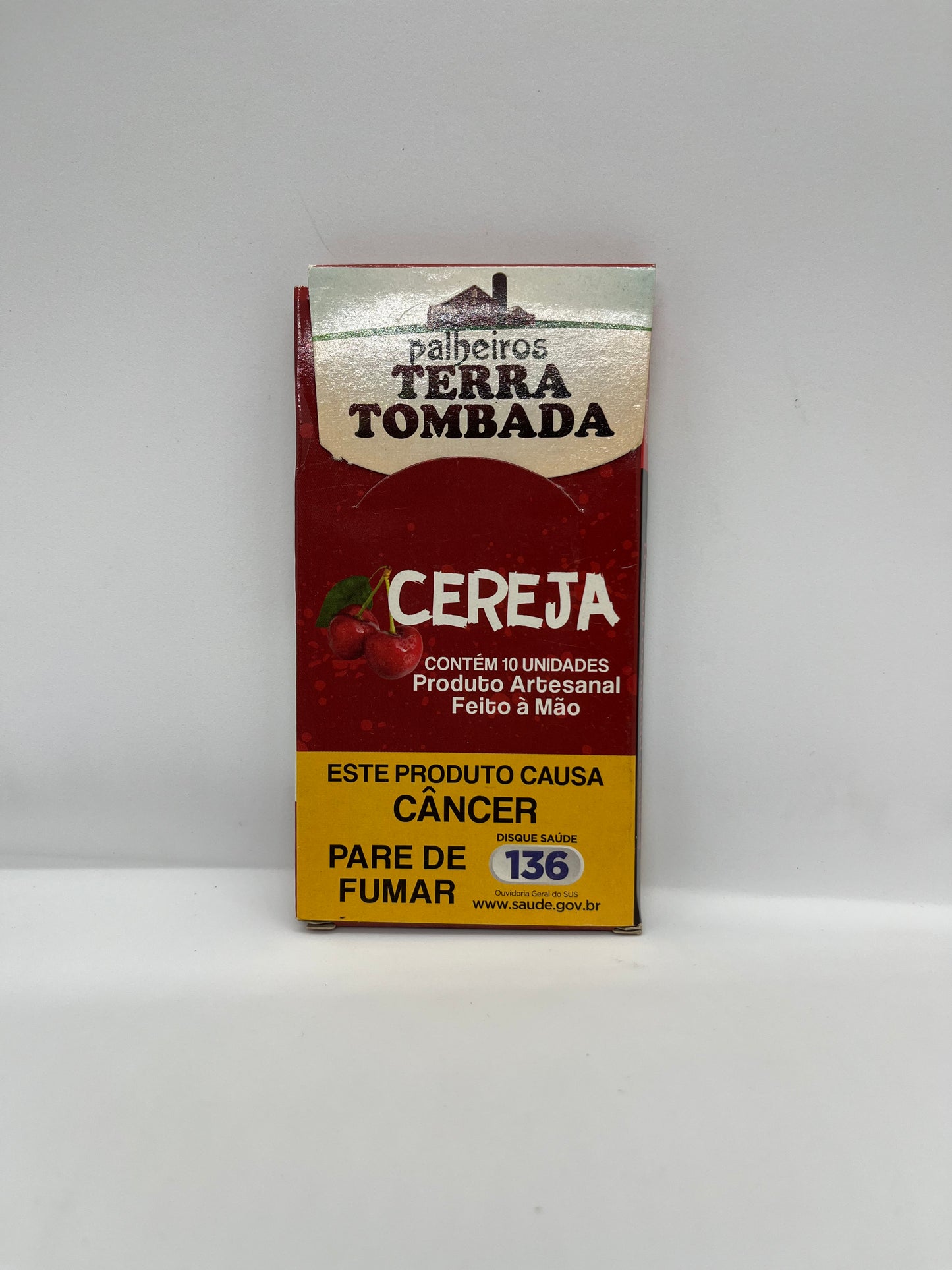 Palheiro Terra Tombada Cereja - 10 Unidades