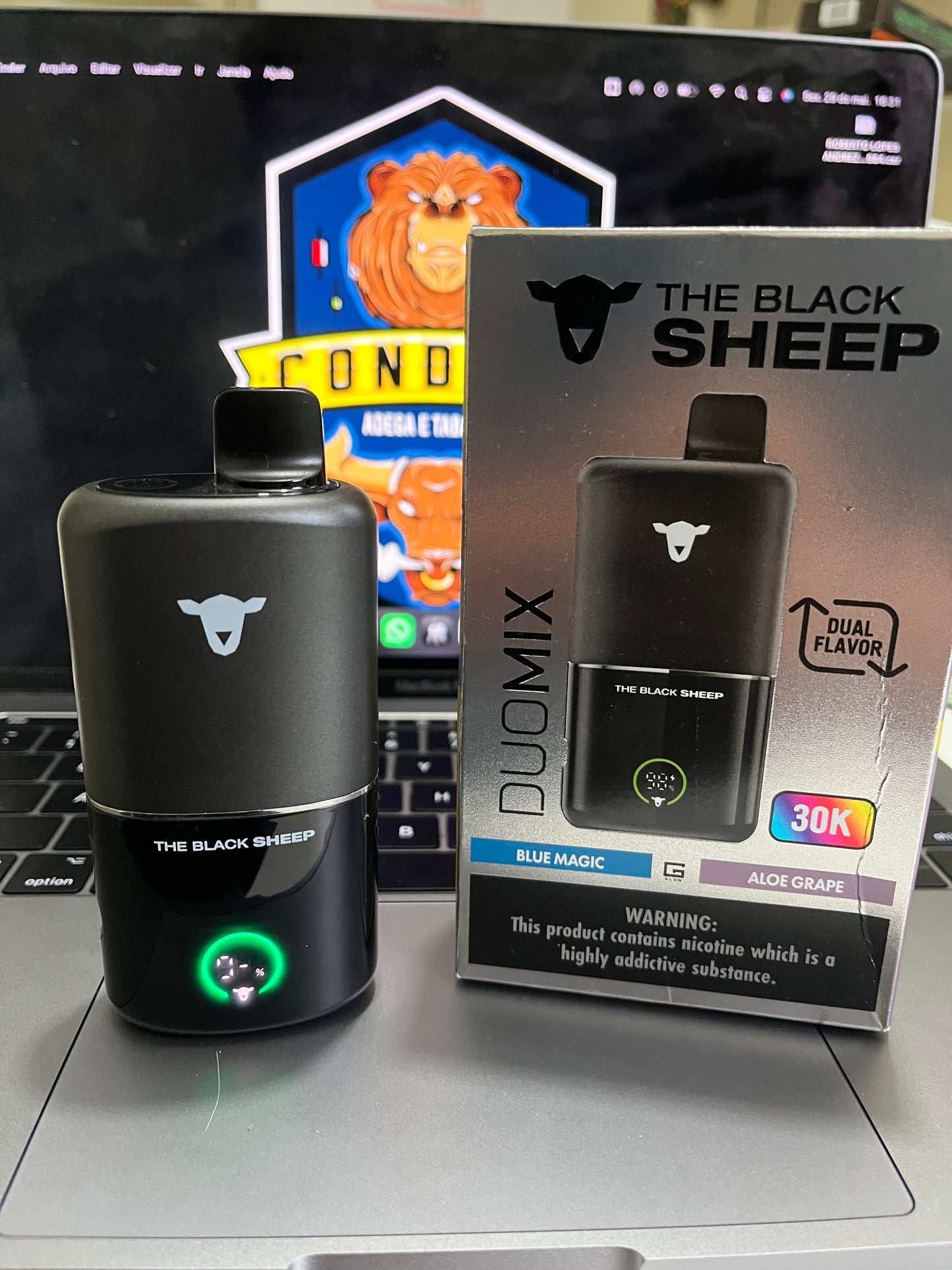 Pods Descartáveis Abertos (Teste de qualidade e para tirar fotos)