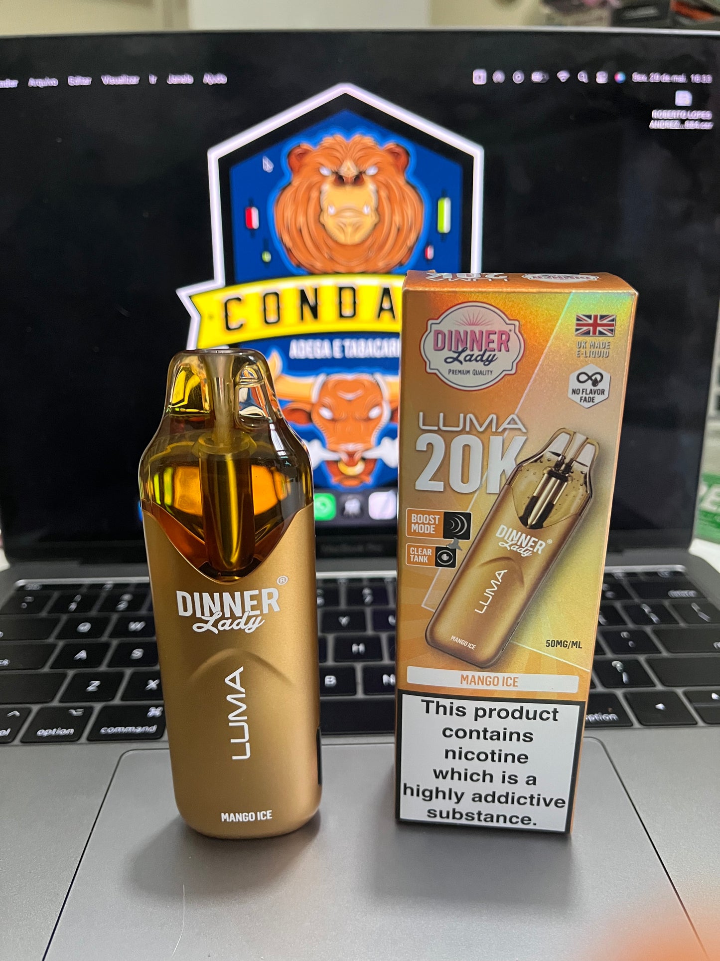 Pods Descartáveis Abertos (Teste de qualidade e para tirar fotos)
