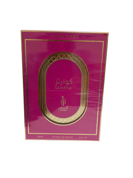 Perfume Ansam Ahjaar Collection Quartz Extrait de Parfum Feminino 100ml (100% original) Entrga no mesmo dia!!