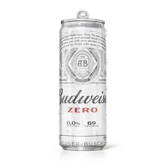 Cerveja Budweiser Zero Álcool lata 350ml