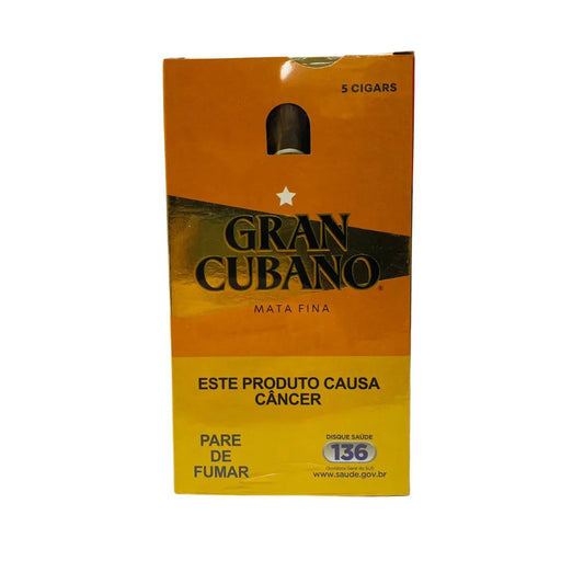 Charuto Gran Cubano Mata Fina Tradicional 5 unidades