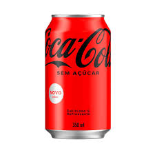 Refrigerante Coca Cola Zero Lata 350ml
