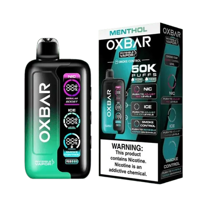 Oxbar Invisible Vapor 50k - 50 mil puffs
