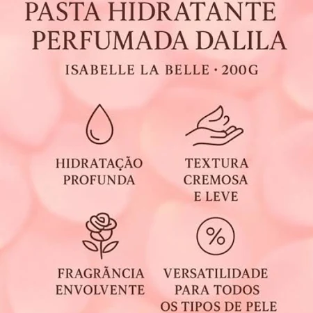 Creme Corporal Hidratante Dalila Feminino 200mg (Isabelle La Belle Angel)